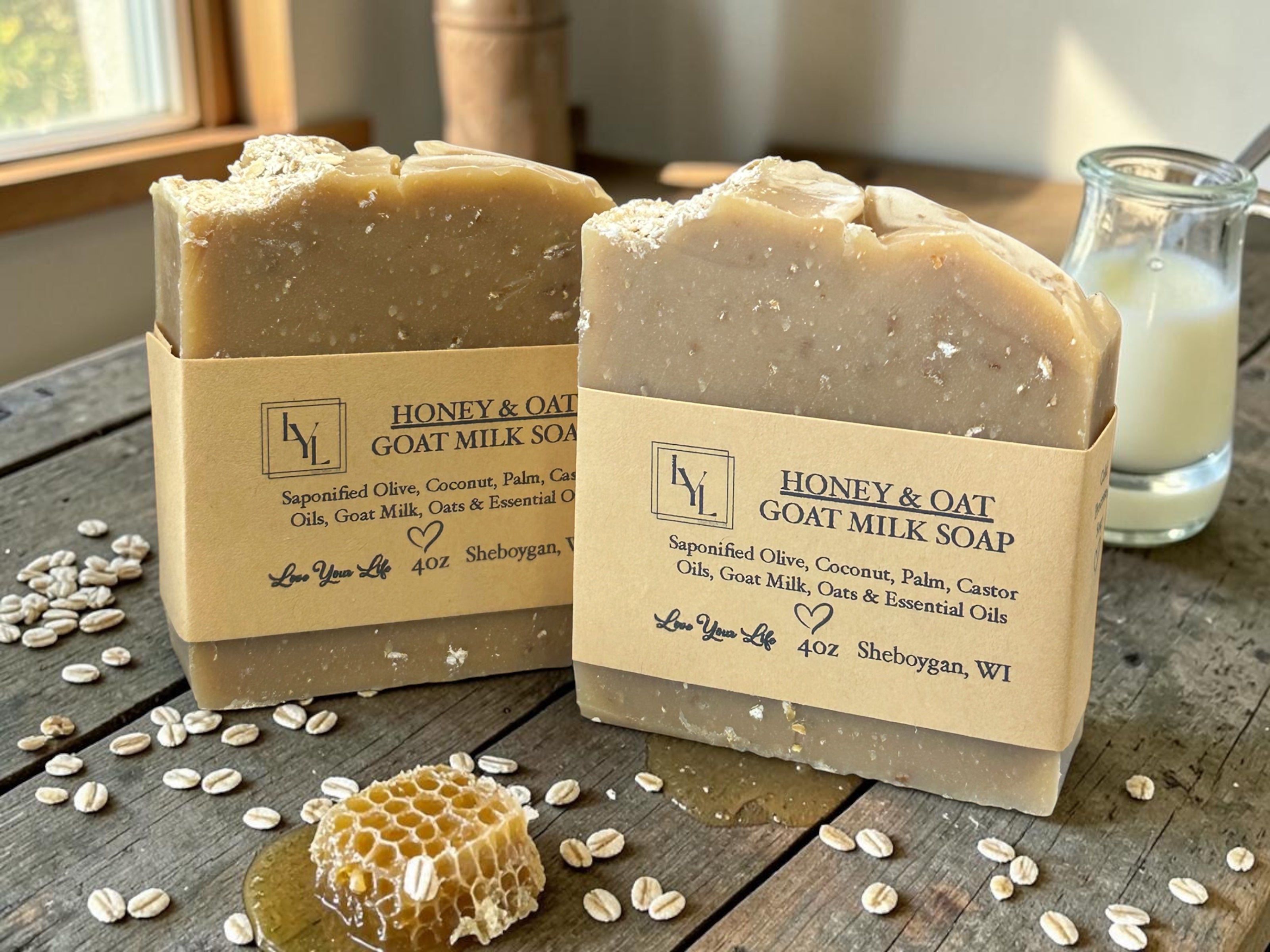 Honey Oat & Goat Milk Soap
